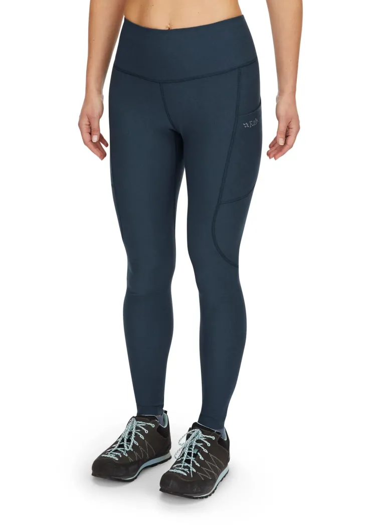 Trousers & Leggings-Rab Womens Escape Tights - Tempest Blue