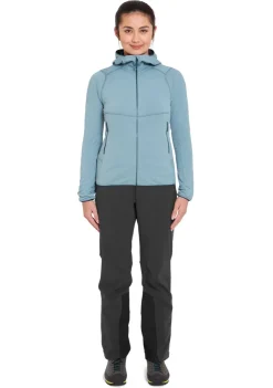Fleece & Mid Layer-Rab Womens Evolute Hoody - Citadel