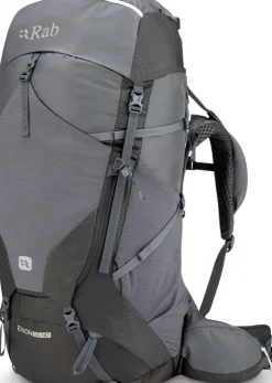 Backpacking Packs-Rab Womens Exion 65 ND Rucksack - Anthracite-Graphene