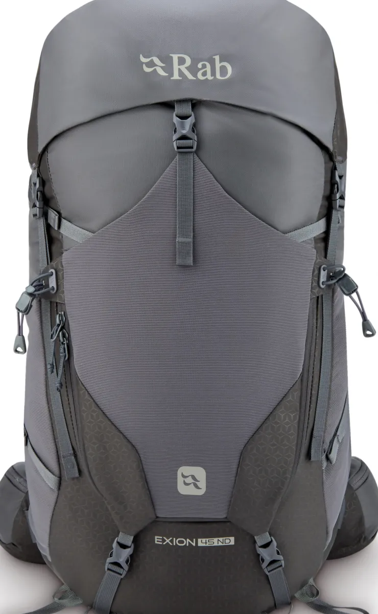 Backpacking Packs-Rab Womens Exion 45 ND Rucksack - Anthracite-Graphene