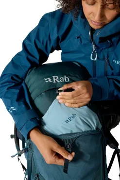 Backpacking Packs-Rab Womens Exion 45 ND Rucksack - Orion Blue