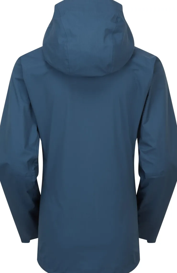 Waterproof Jackets-Rab Womens Firewall Alpine Jacket - Tempest Blue