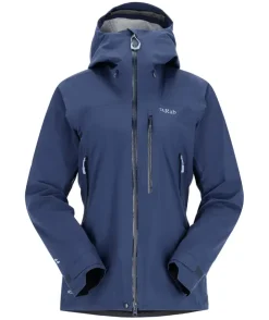 Waterproof Jackets-Rab Womens Firewall Jacket - Deep Ink