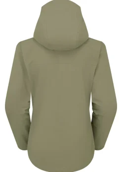 Waterproof Jackets-Rab Womens Firewall Jacket - Light Khaki