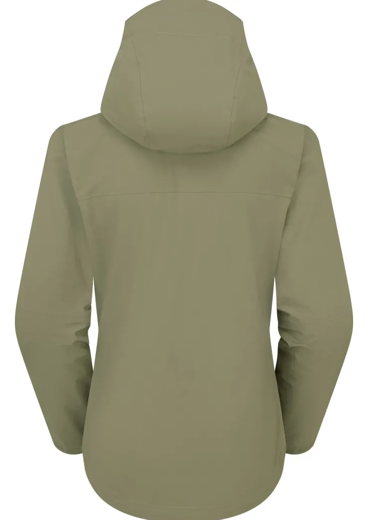 Waterproof Jackets-Rab Womens Firewall Jacket - Light Khaki