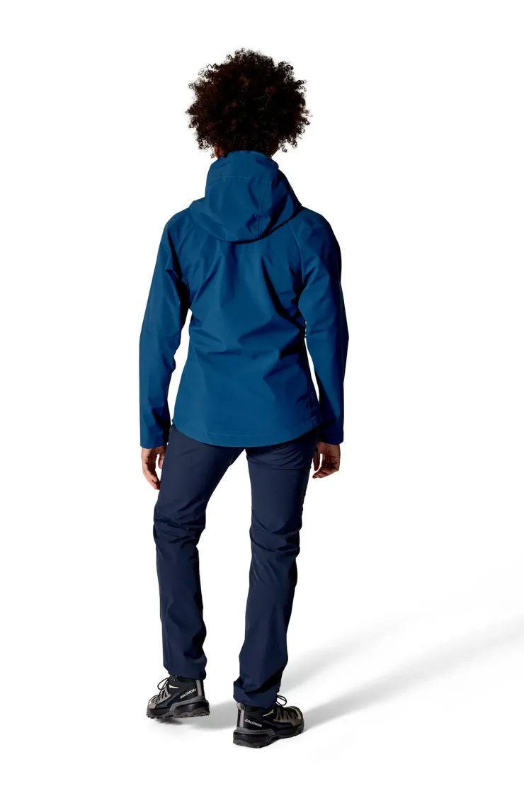 Waterproof Jackets-Rab Womens Firewall Jacket - Tempest Blue