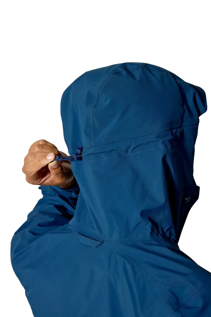 Waterproof Jackets-Rab Womens Firewall Jacket - Tempest Blue
