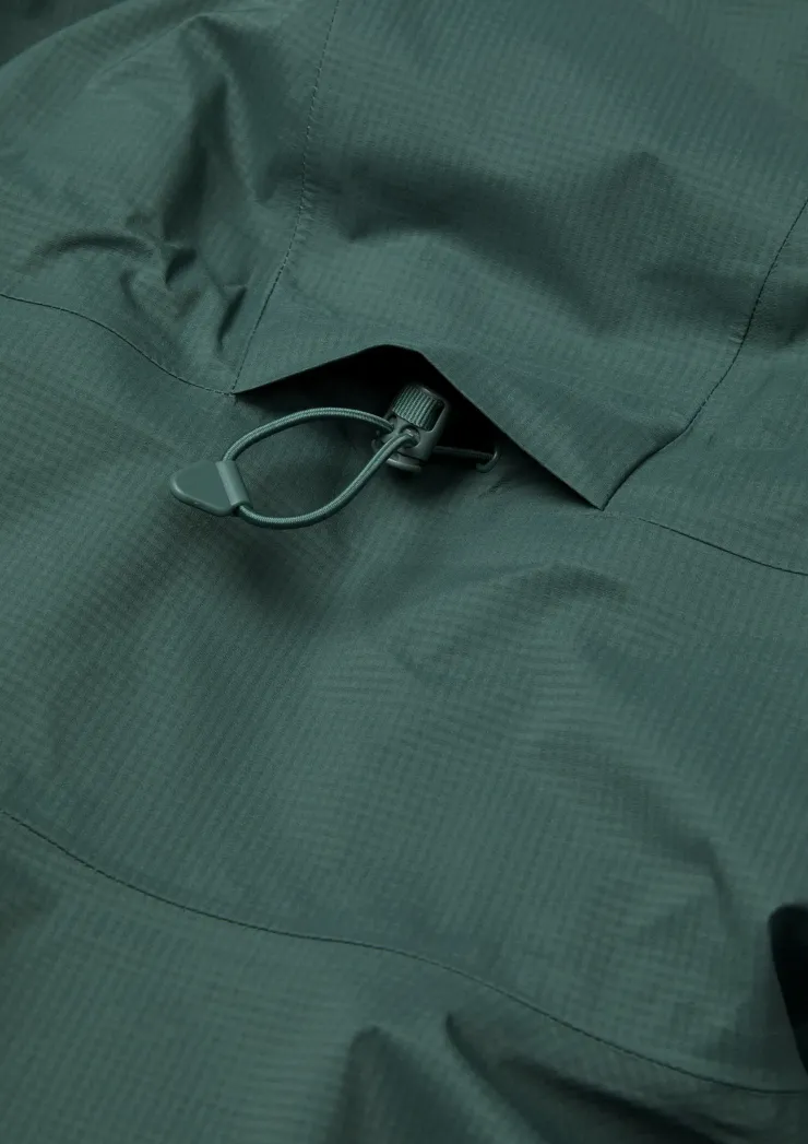Waterproof Jackets-Rab Womens Firewall Light Jacket - Green Slate