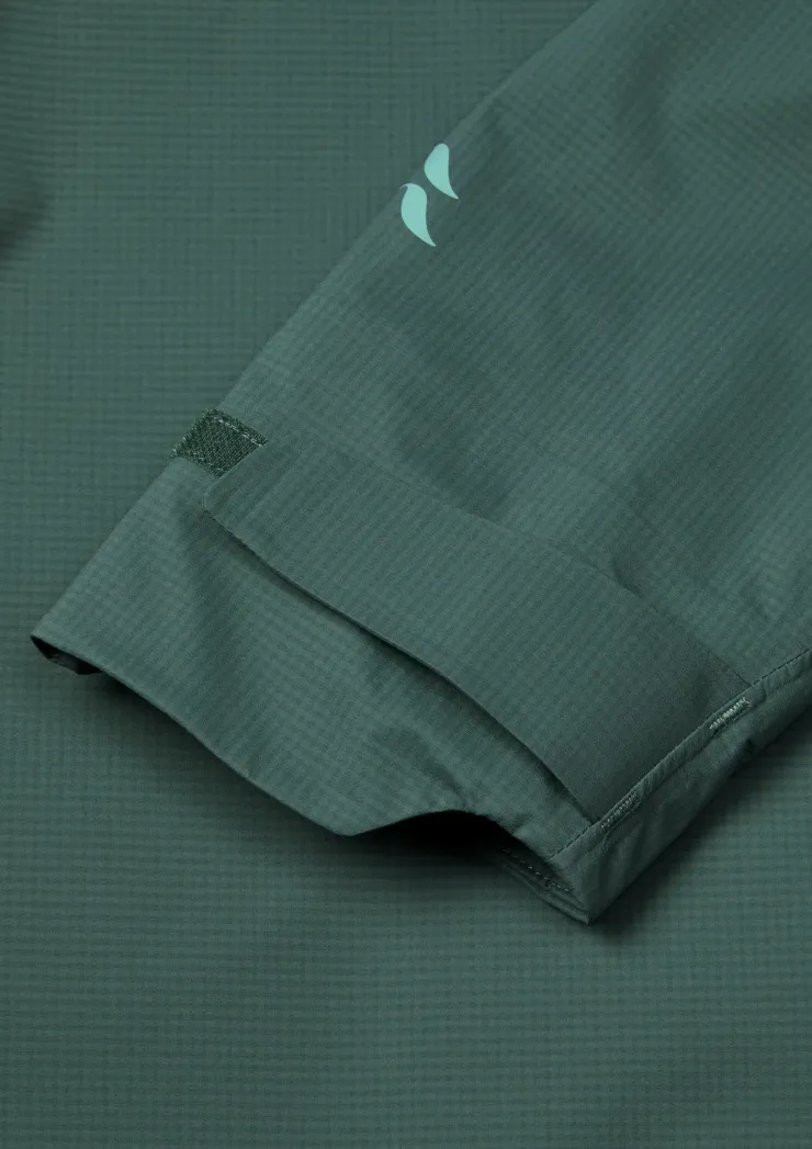 Waterproof Jackets-Rab Womens Firewall Light Jacket - Green Slate