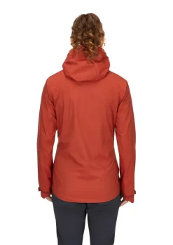 Waterproof Jackets-Rab Womens Firewall Light Jacket - Tuscan Red