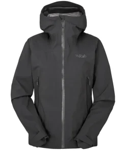 Waterproof Jackets-Rab Womens Firewall Light Jacket - Anthracite