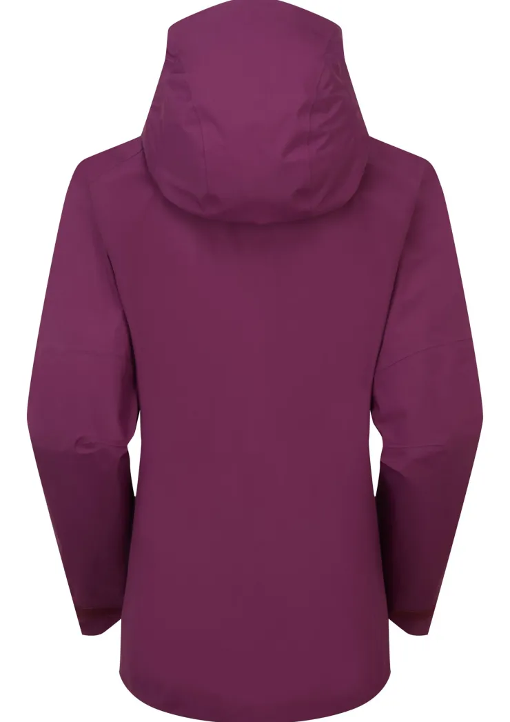 Waterproof Jackets-Rab Womens Firewall Mountain Jacket - Mulberry