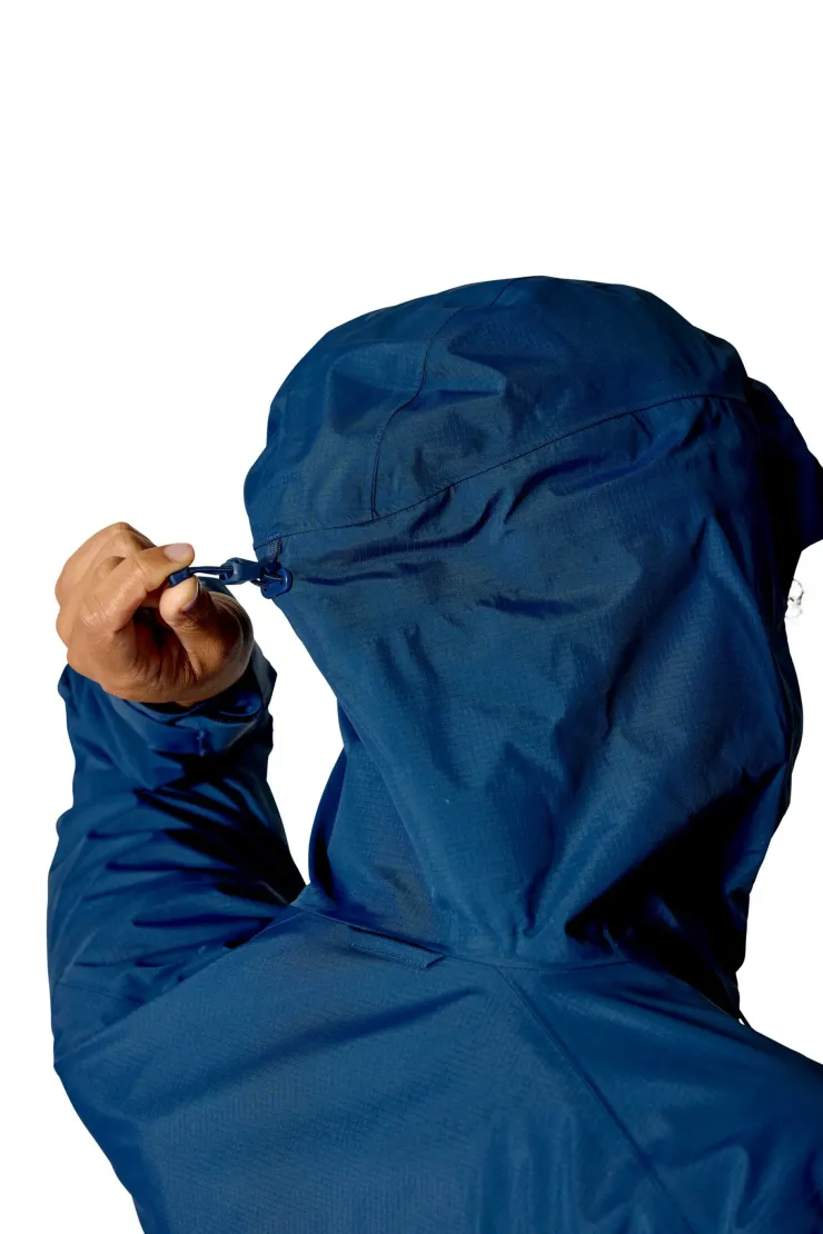 Waterproof Jackets-Rab Womens Firewall Mountain Jacket - Tempest Blue