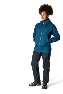 Waterproof Trousers-Rab Womens Firewall Mountain Pants - Black