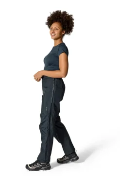 Waterproof Trousers-Rab Womens Firewall Mountain Pants - Black