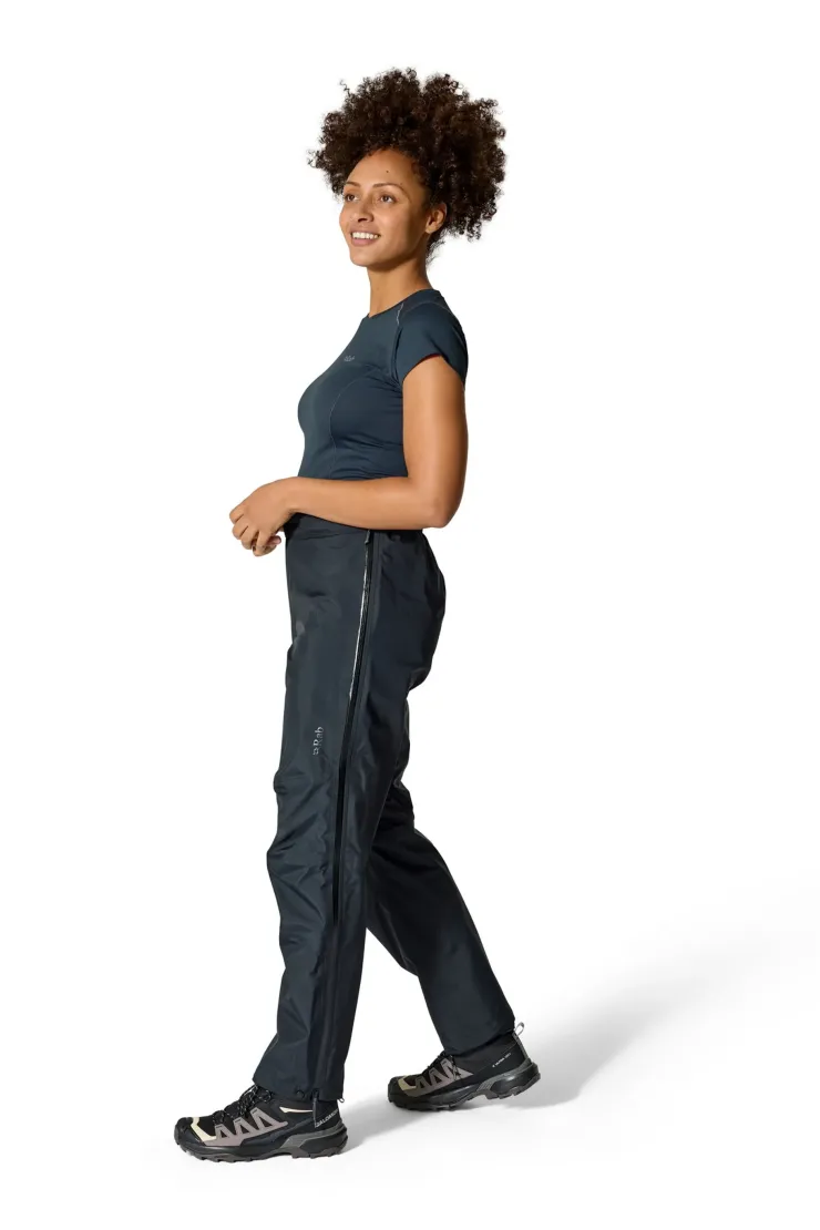 Waterproof Trousers-Rab Womens Firewall Mountain Pants - Black