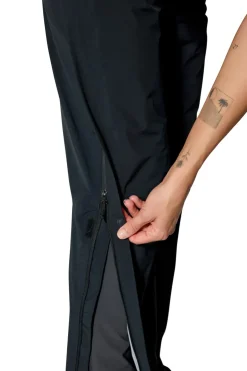 Waterproof Trousers-Rab Womens Firewall Pants - Black