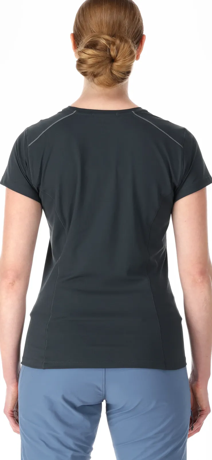 T-Shirts & Baselayers-Rab Womens Force Short Sleeved Tee - Beluga