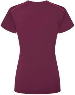 T-Shirts & Baselayers-Rab Womens Force Short Sleeved Tee - Mulberry