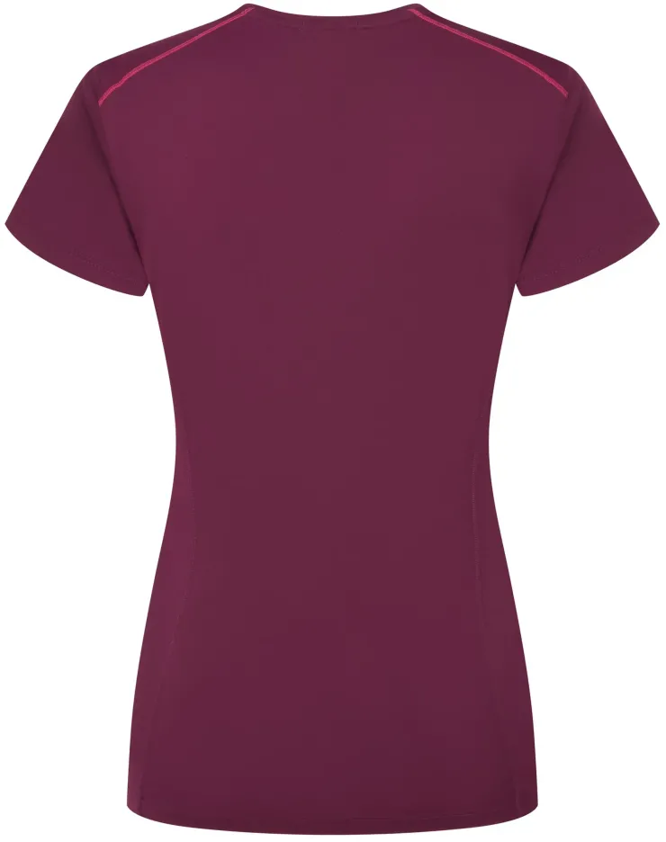 T-Shirts & Baselayers-Rab Womens Force Short Sleeved Tee - Mulberry