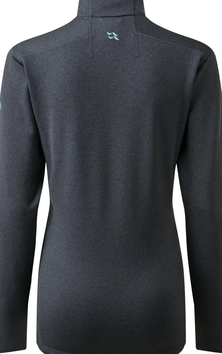 Fleece & Mid Layer-Rab Womens Geon Jacket - Black-Steel Marl