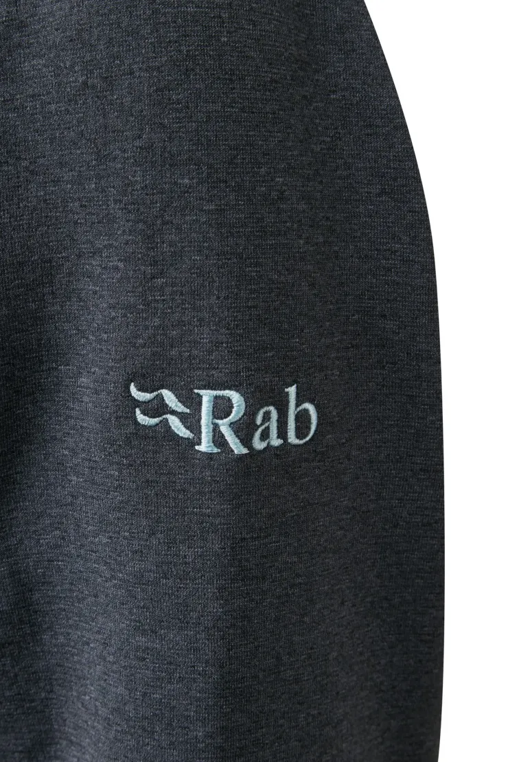 Fleece & Mid Layer-Rab Womens Geon Jacket - Black-Steel Marl