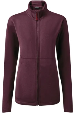 Fleece & Mid Layer-Rab Womens Geon Jacket - Deep Heather
