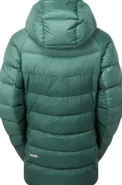Insulated Jackets-Rab Womens Glaceon Pro Jacket - Eucalyptus-Green Slate