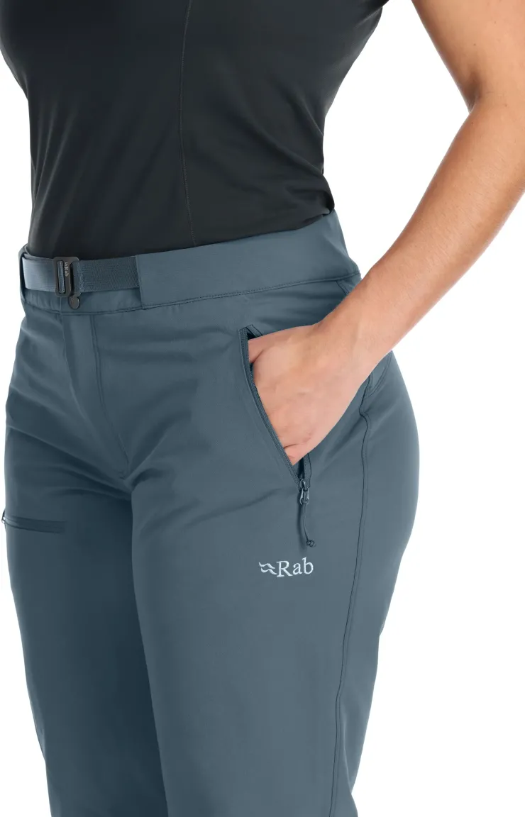 Trousers & Leggings-Rab Womens Incline AS Pants - Orion Blue