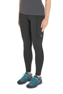 Trousers & Leggings-Rab Womens Incline AS Tights - Black