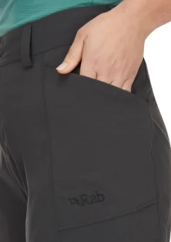 Shorts & Skirts-Rab Womens Incline Light Shorts - Anthracite