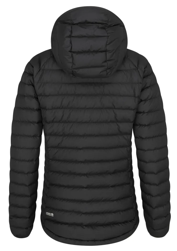 Insulated Jackets-Rab Womens Infinity Microlight Jacket - Black