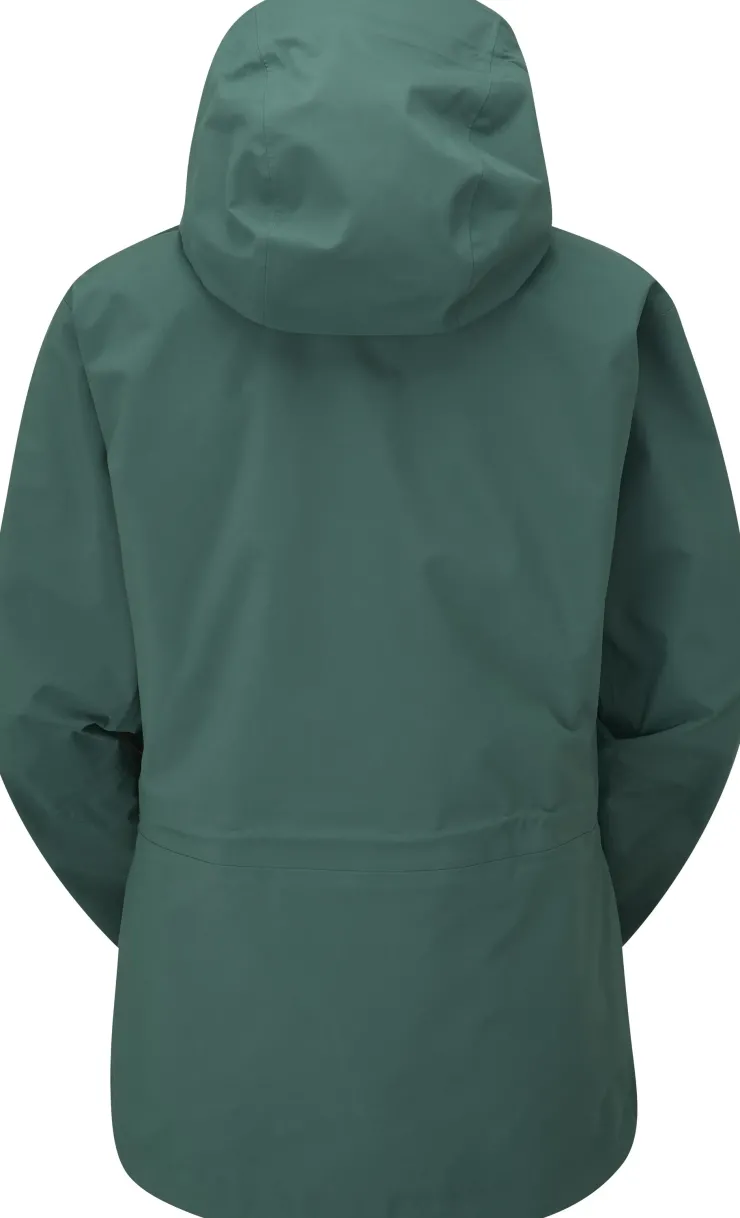 Waterproof Jackets-Rab Womens Kangri GTX Jacket - Green Slate
