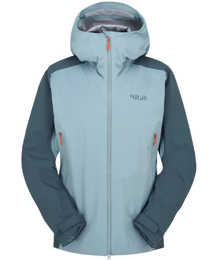 Softshell Jackets-Rab Womens Kinetic Alpine 2.0 Jacket - Orion Blue-Citadel