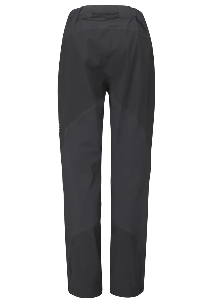 Waterproof Trousers-Rab Womens Kinetic Alpine 2.0 Pants - Black