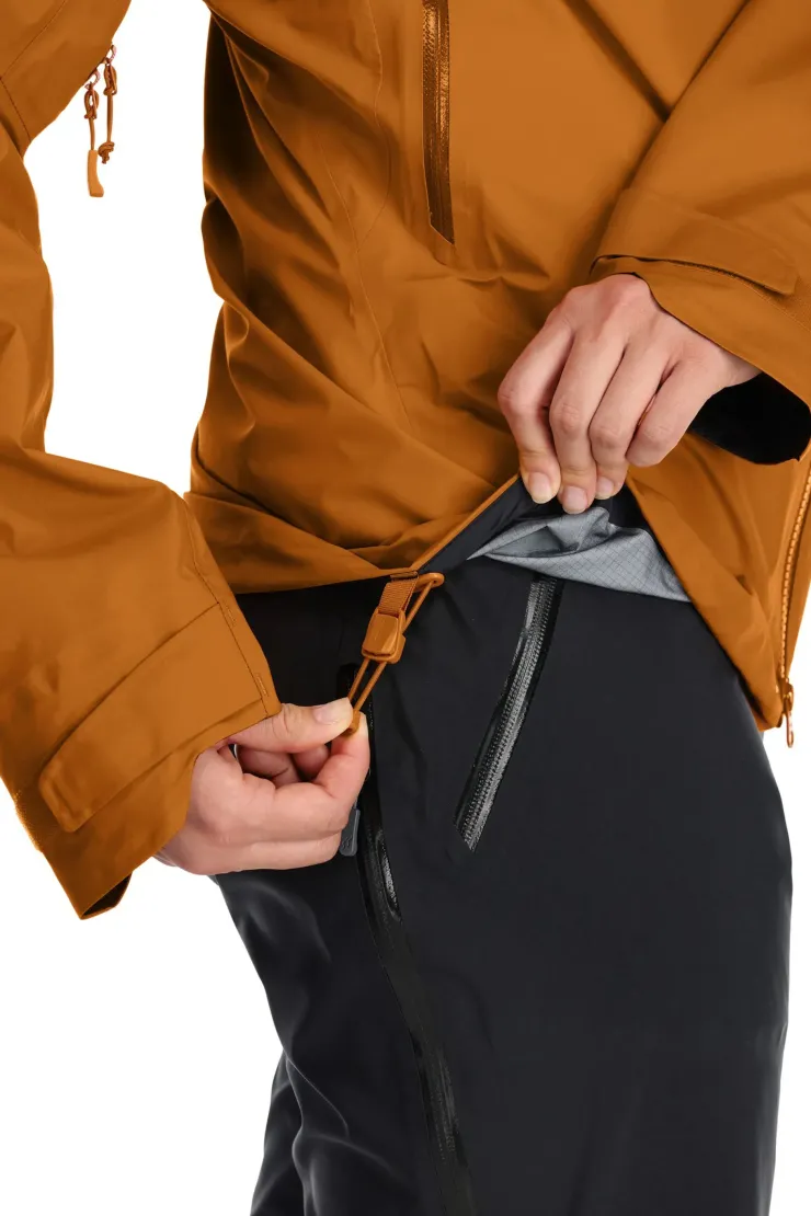 Waterproof Jackets-Rab Womens Latok Mountain GTX Jacket - Marmalade