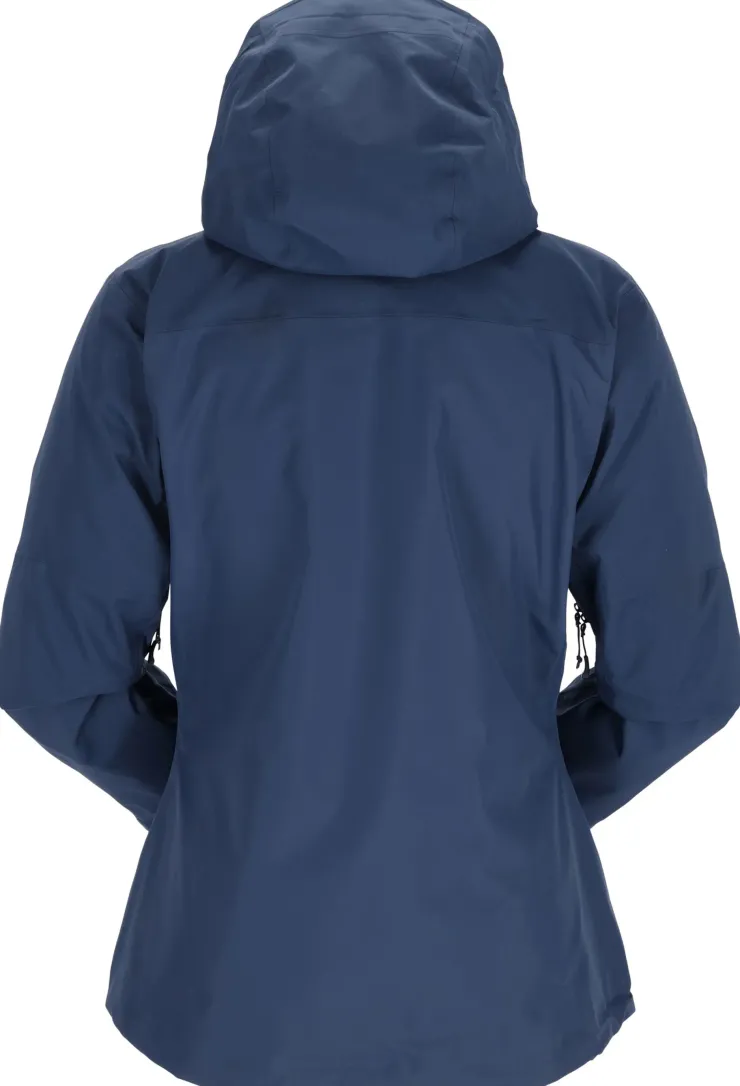 Waterproof Jackets-Rab Womens Latok Mountain GTX Jacket - Deep Ink