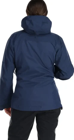 Waterproof Jackets-Rab Womens Latok Mountain GTX Jacket - Deep Ink