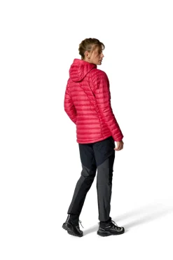 Insulated Jackets-Rab Womens Microlight Alpine Jacket - Watermelon