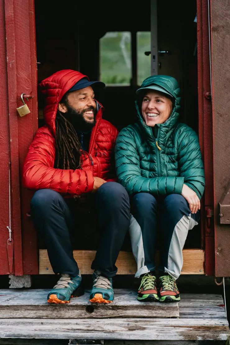 Insulated Jackets-Rab Womens Microlight Alpine Jacket - Green Slate