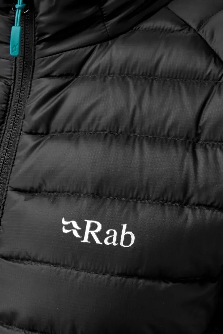 Insulated Jackets-Rab Womens Microlight Jacket - Black