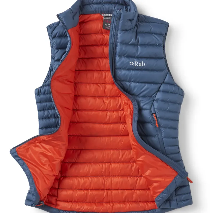 Vests & Gilets-Rab Womens Microlight Vest - Orion Blue