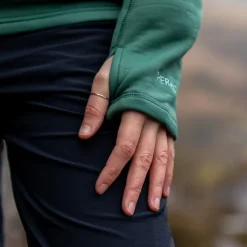 Fleece & Mid Layer-Rab Womens Modulus Hoody - Eucalyptus