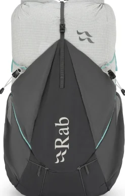 Fast & Light Rucksacks And Vests-Rab Womens Muon ND40 Rucksack - Pewter-Graphene