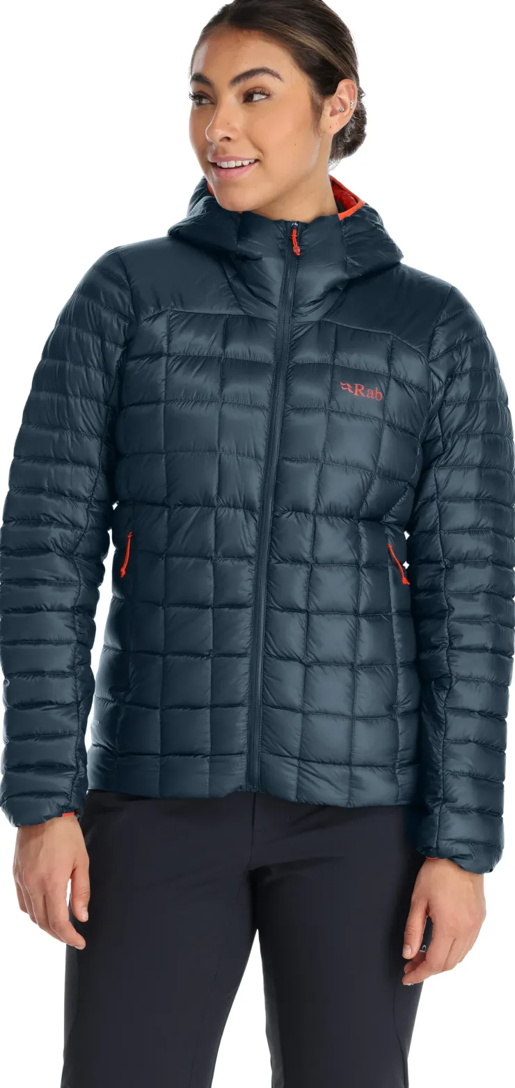 Insulated Jackets-Rab Womens Mythic Alpine Light Jacket - Orion Blue