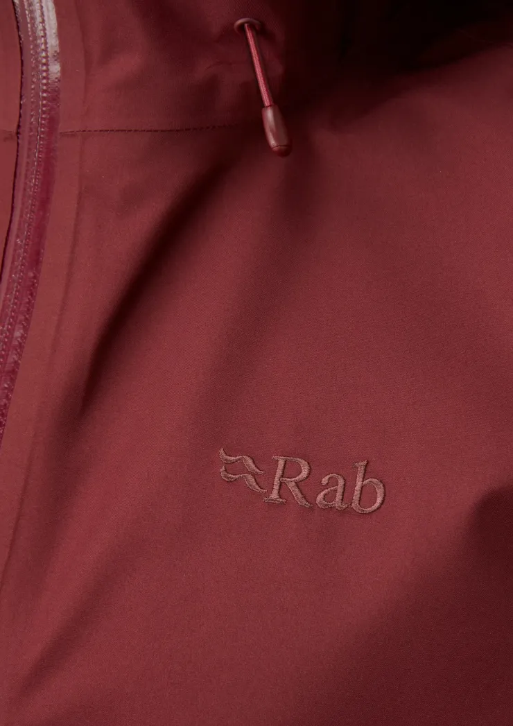 Waterproof Jackets-Rab Womens Namche Paclite Jacket - Deep Heather