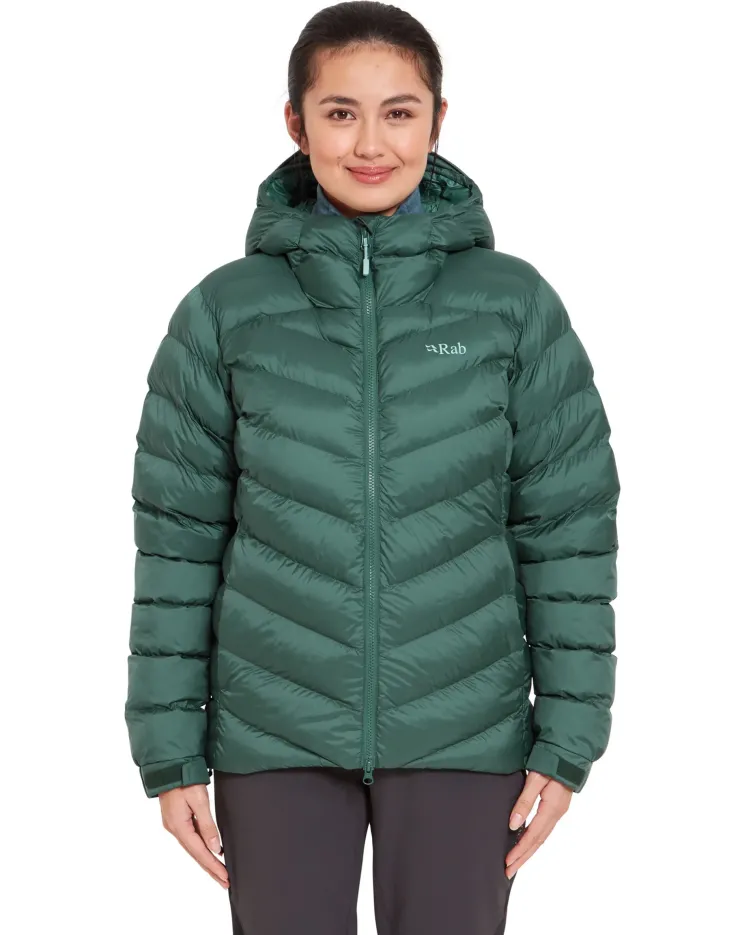 Insulated Jackets-Rab Womens Nebula Pro Jacket - Green Slate