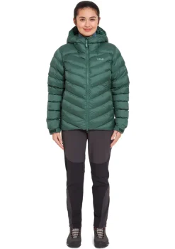 Insulated Jackets-Rab Womens Nebula Pro Jacket - Green Slate