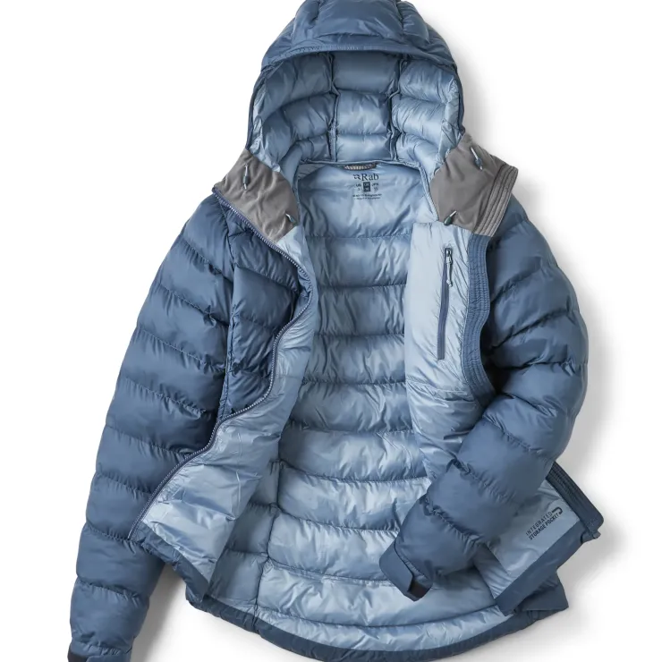 Insulated Jackets-Rab Womens Nebula Pro Jacket - Orion Blue