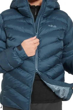 Insulated Jackets-Rab Womens Nebula Pro Jacket - Orion Blue